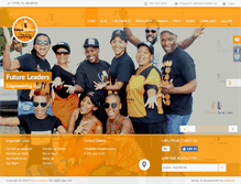 Tablet Screenshot of futureleaders.co.za